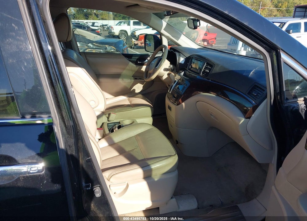 2012 NISSAN QUEST SL VIN: JN8AE2KP2C9037759