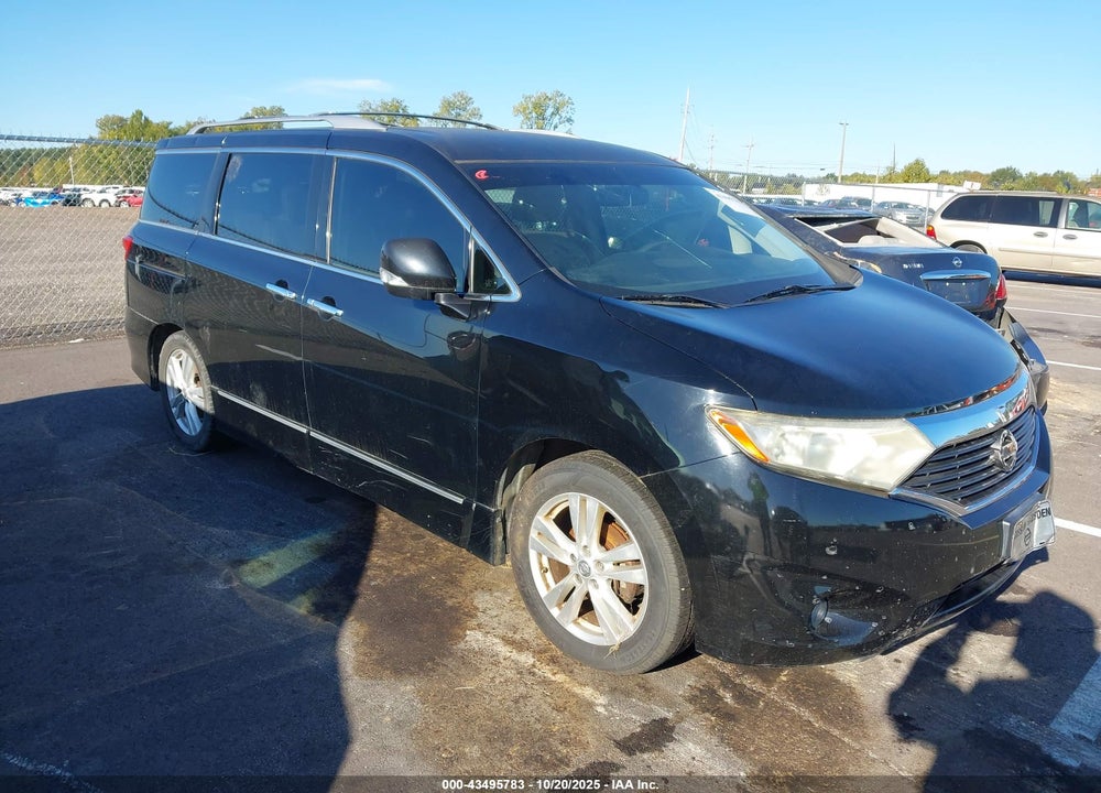2012 NISSAN QUEST SL VIN: JN8AE2KP2C9037759