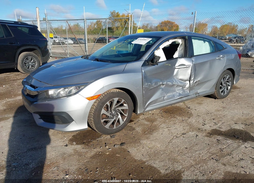 2017 HONDA CIVIC EX VIN: 19XFC2F76HE080876