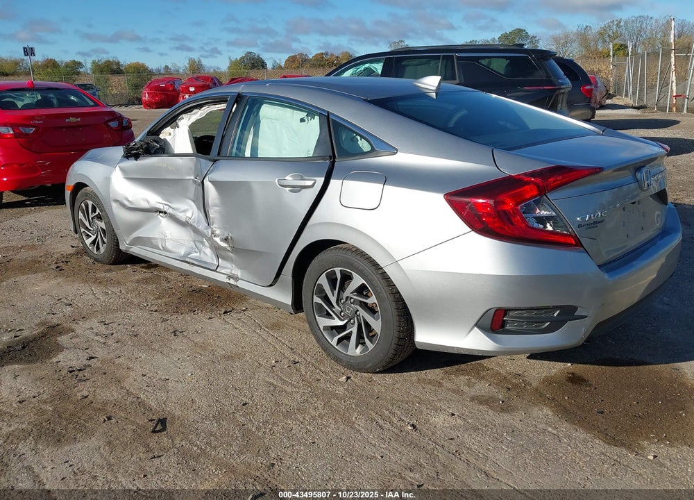 2017 HONDA CIVIC EX VIN: 19XFC2F76HE080876