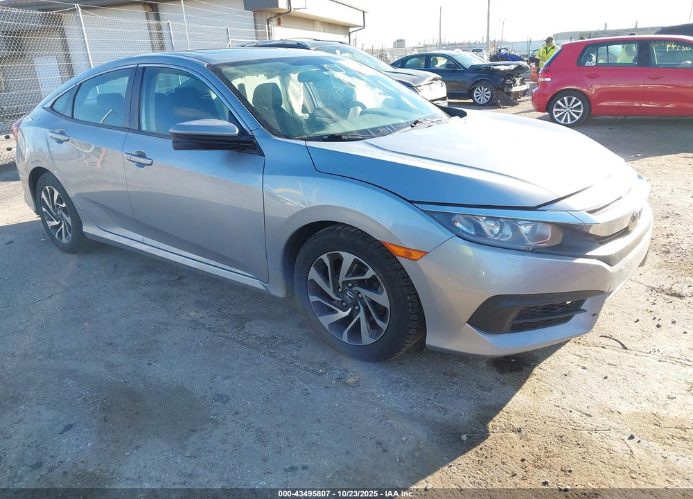 2017 HONDA CIVIC EX VIN: 19XFC2F76HE080876