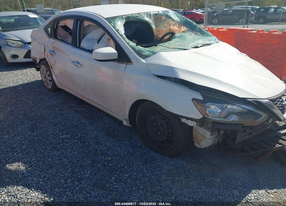 2017 NISSAN SENTRA S VIN: 3N1AB7AP8HY394371