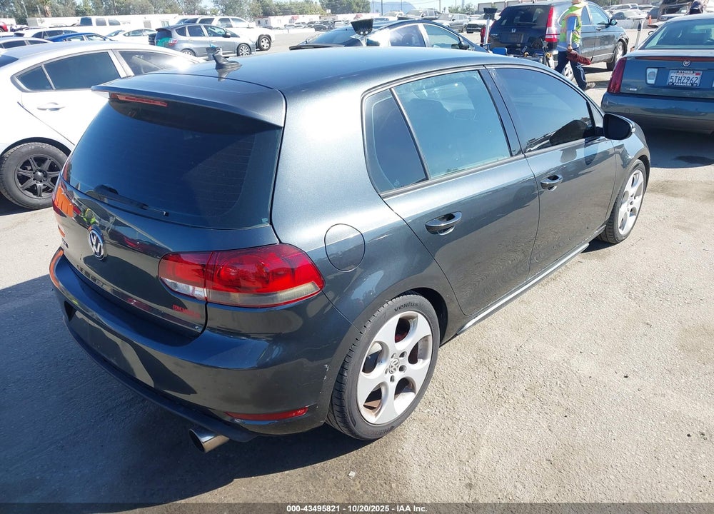 2010 VOLKSWAGEN GTI 4-DOOR VIN: WVWGD7AJ0AW300686