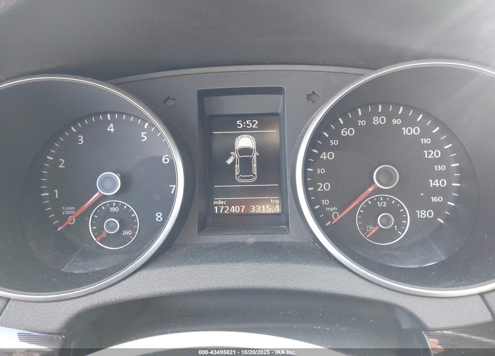 2010 VOLKSWAGEN GTI 4-DOOR VIN: WVWGD7AJ0AW300686