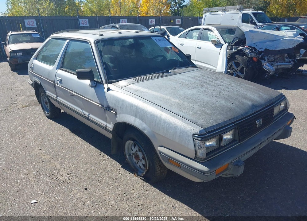 1984 SUBARU GL 4WD VIN: JF2AF53B7EE119463