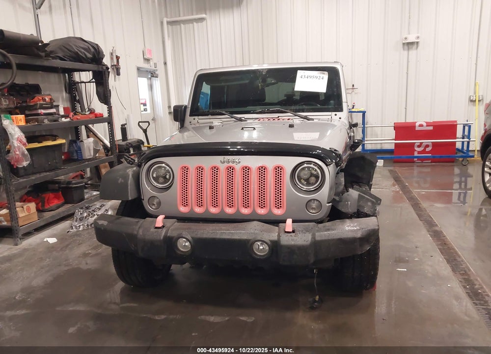 2014 JEEP WRANGLER UNLIMITED SPORT VIN: 1C4BJWDG7EL312368