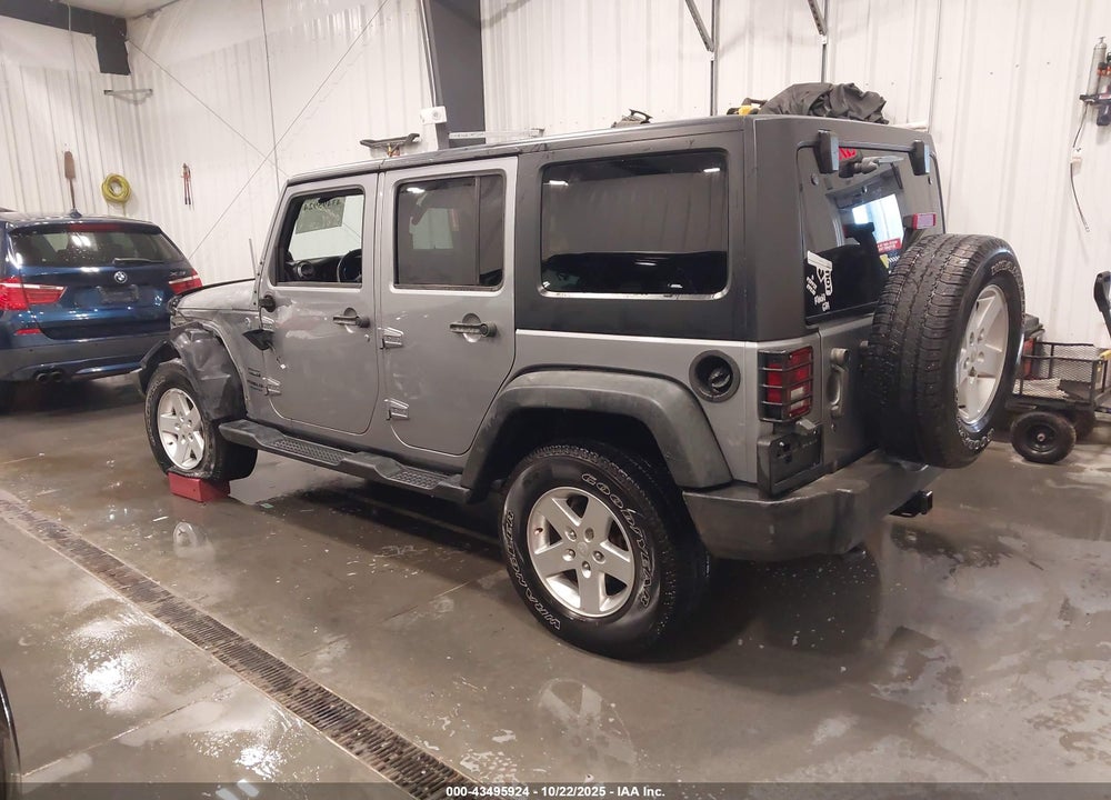 2014 JEEP WRANGLER UNLIMITED SPORT VIN: 1C4BJWDG7EL312368