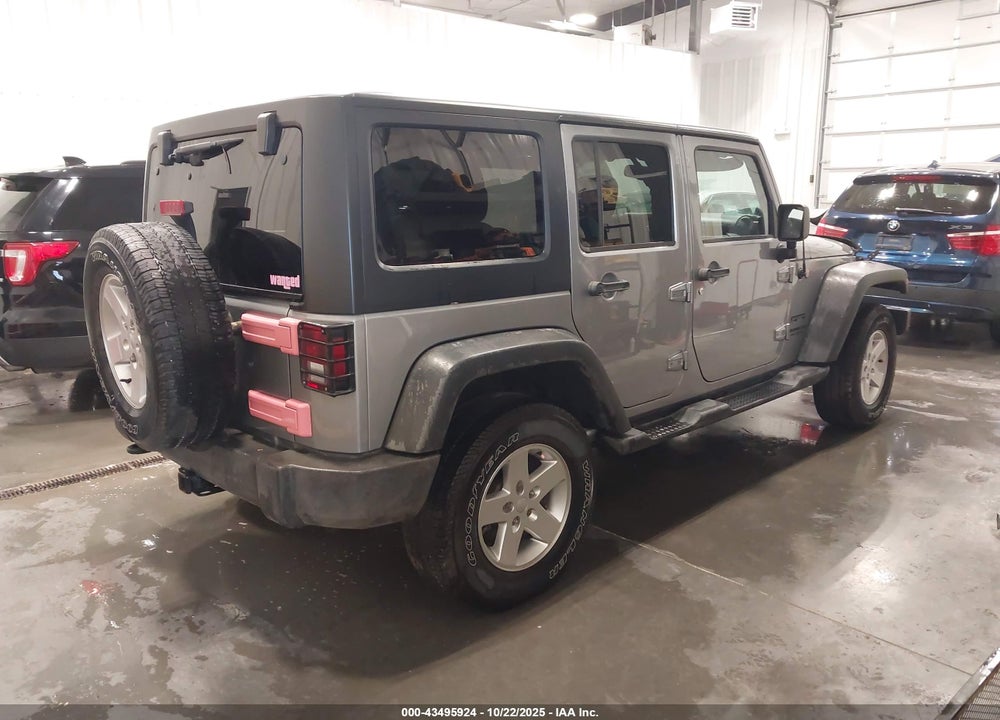 2014 JEEP WRANGLER UNLIMITED SPORT VIN: 1C4BJWDG7EL312368