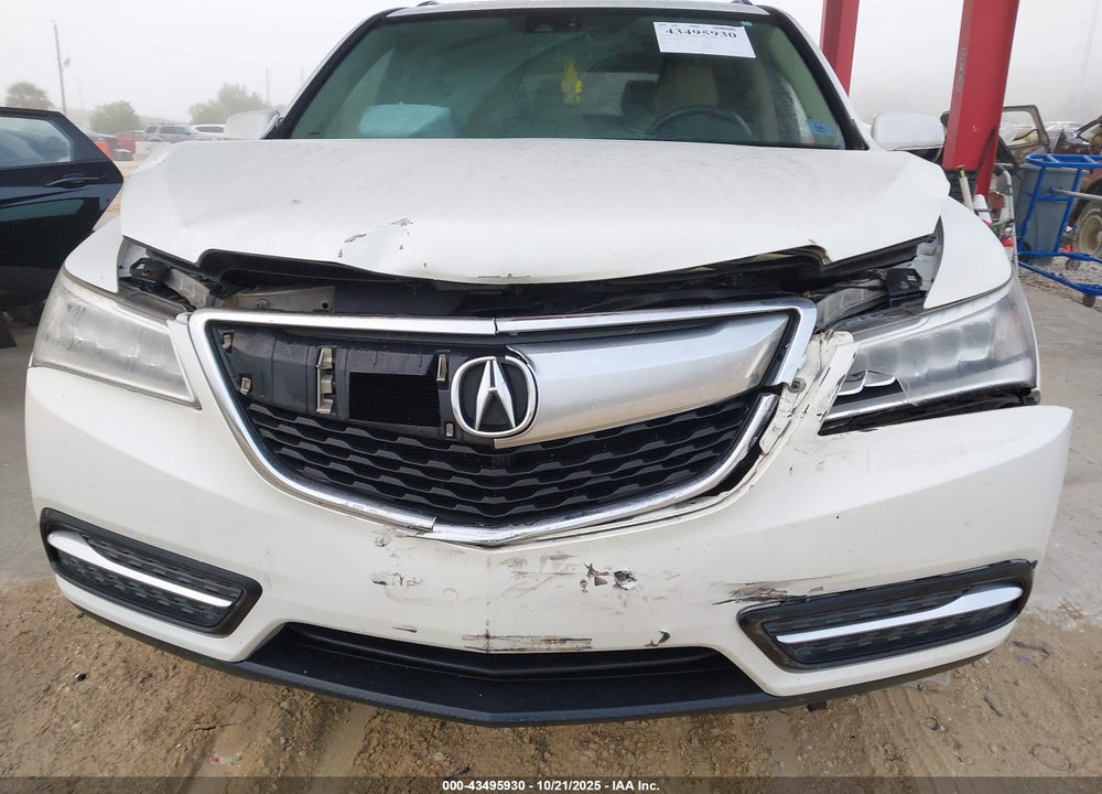 2014 ACURA MDX TECHNOLOGY PACKAGE VIN: 5FRYD4H45EB018717