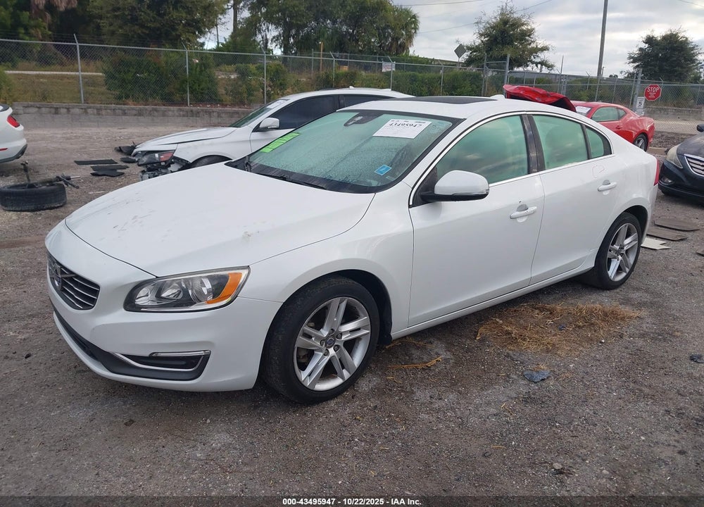2015 VOLVO S60 VIN: YV126MFK5F1344511
