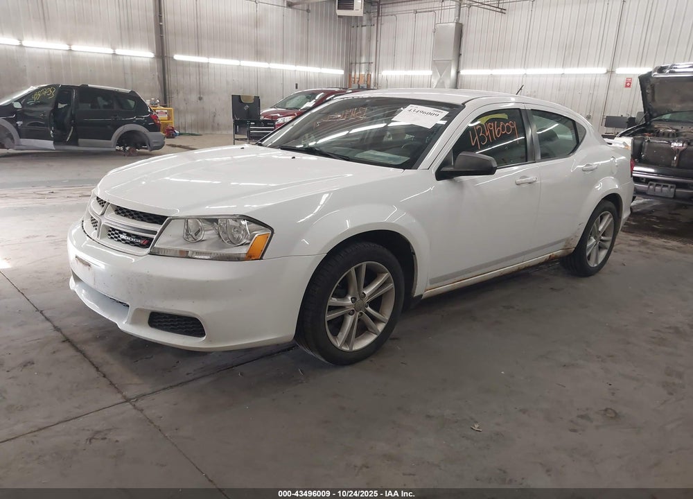 2014 DODGE AVENGER SE VIN: 1C3CDZAB9EN162259