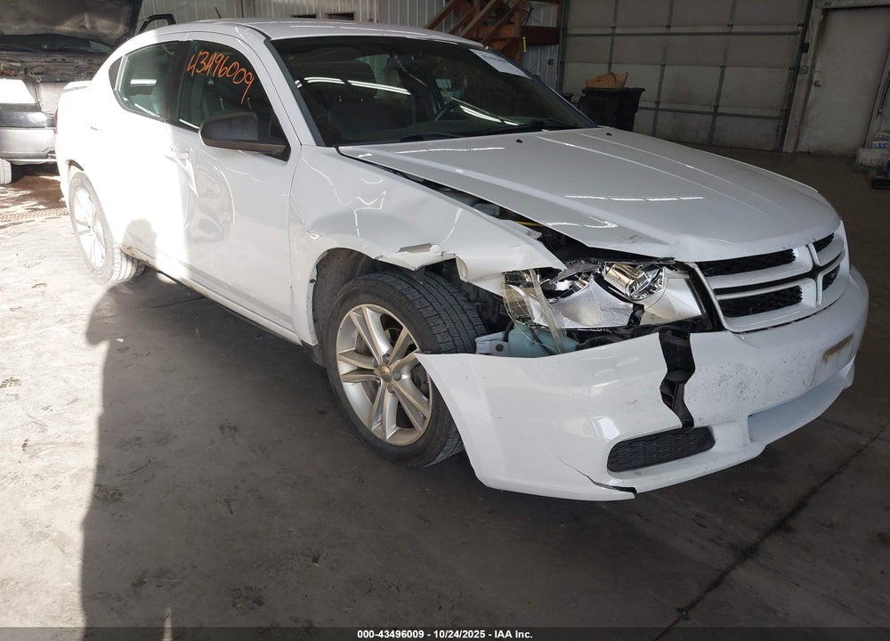 2014 DODGE AVENGER SE VIN: 1C3CDZAB9EN162259