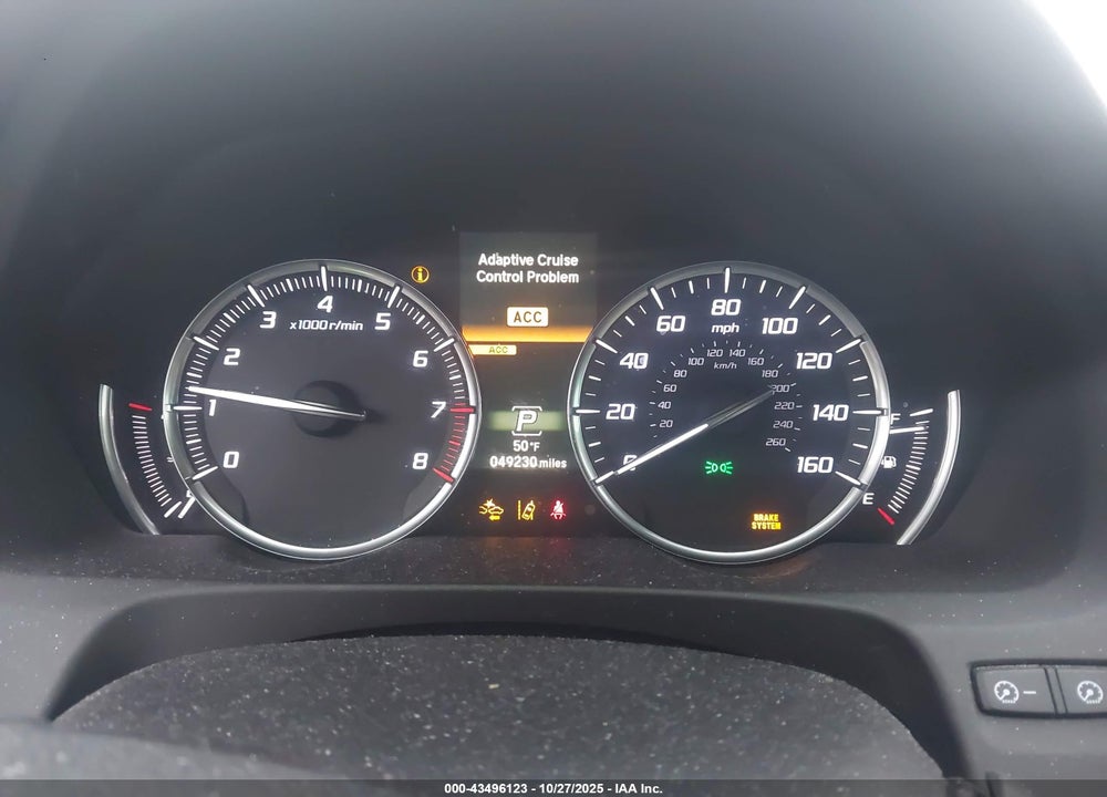 2020 ACURA TLX TECH PACKAGE VIN: 19UUB1F59LA003872