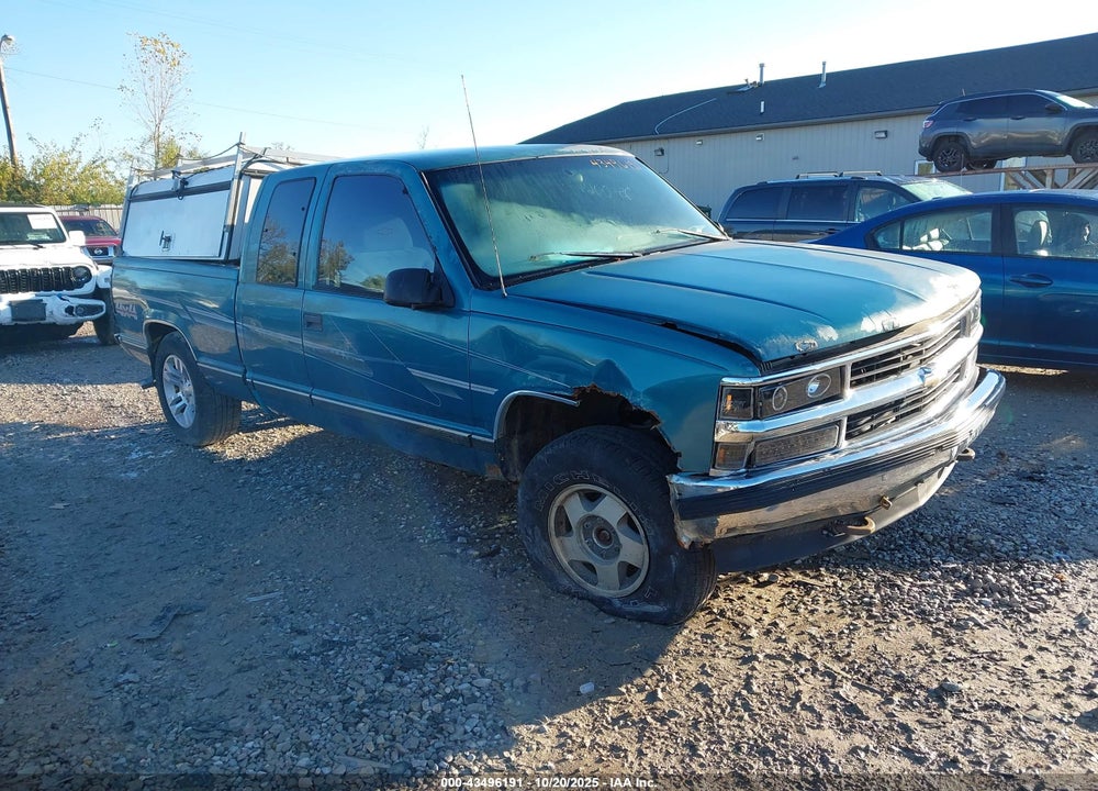 1997 CHEVROLET K1500 FLEETSIDE VIN: 2GCEK19R9V1278768