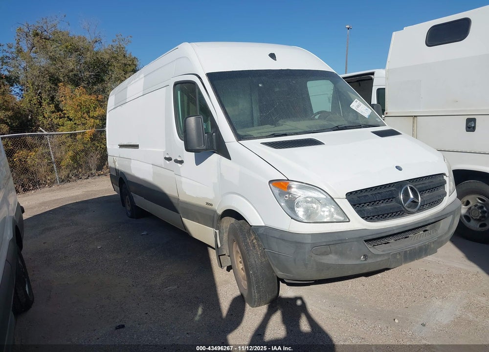 2011 MERCEDES-BENZ SPRINTER 2500 HIGH ROOF VIN: WD3PE8CB4B5580400