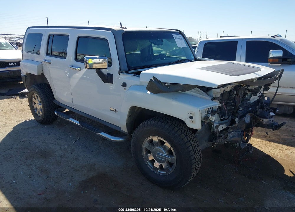 2007 HUMMER H3 SUV VIN: 5GTDN13E078229847