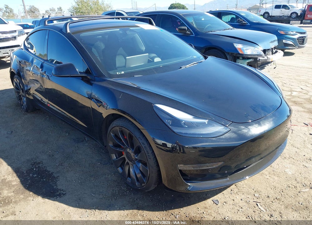 2022 TESLA MODEL 3 PERFORMANCE DUAL MOTOR ALL-WHEEL DRIVE VIN: 5YJ3E1EC3NF354496