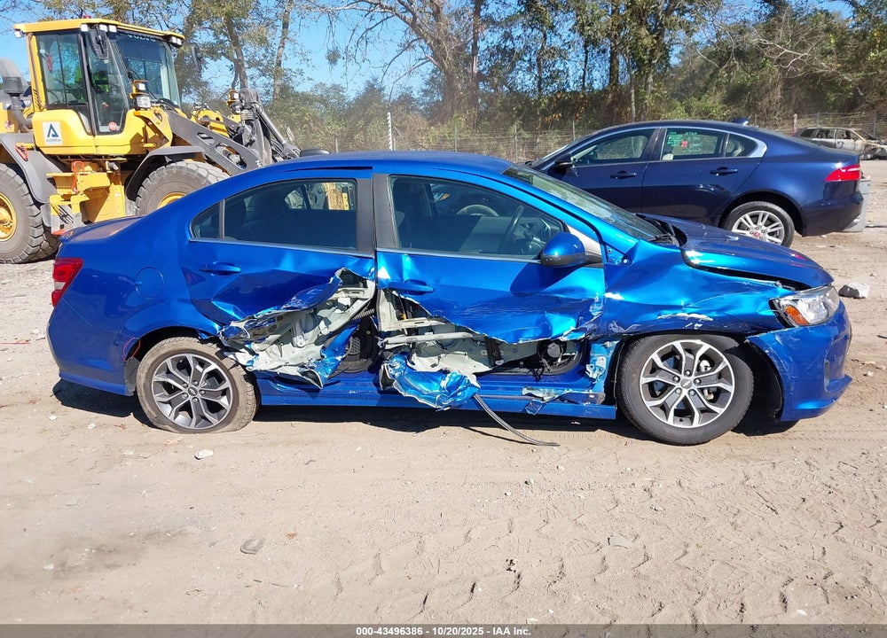 2017 CHEVROLET SONIC LT AUTO VIN: 1G1JD5SB3H4158513