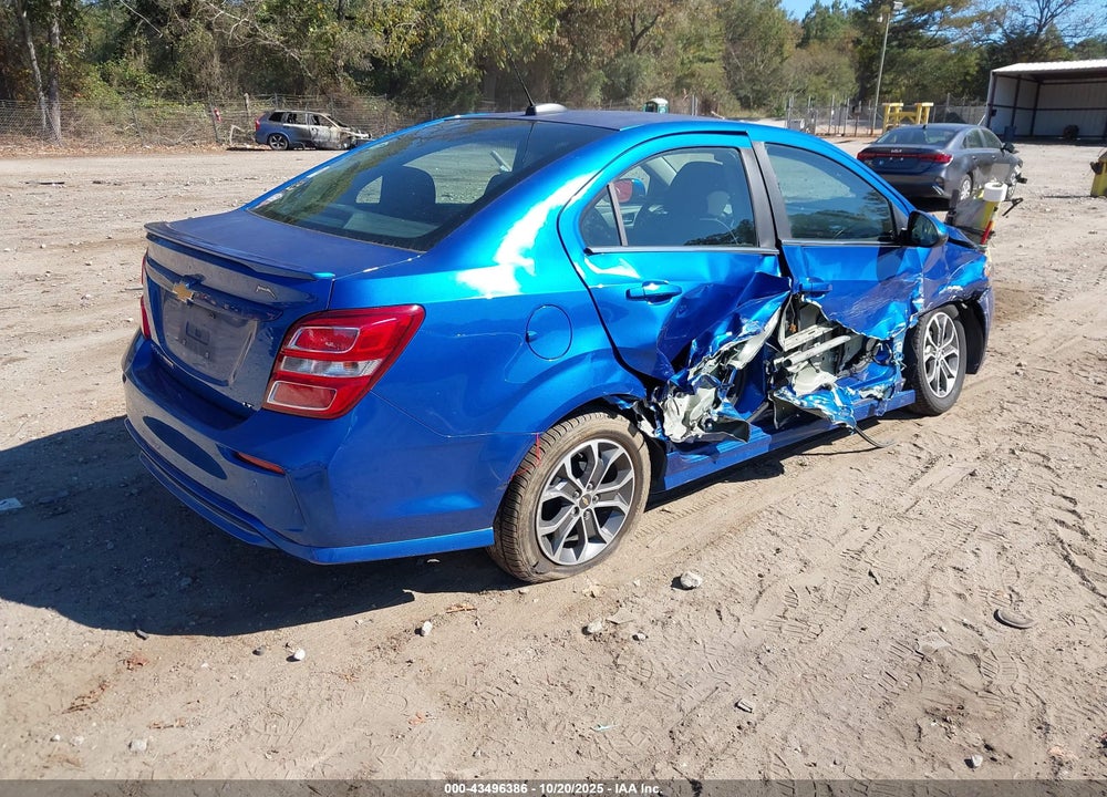 2017 CHEVROLET SONIC LT AUTO VIN: 1G1JD5SB3H4158513