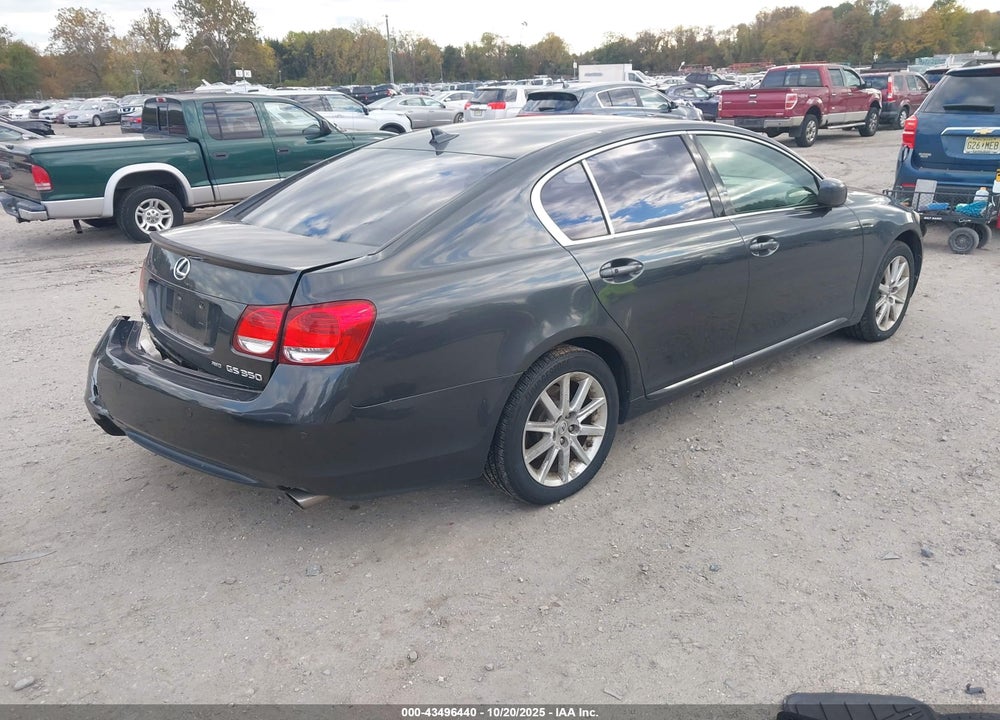2007 LEXUS GS 350 VIN: JTHCE96SX70009096