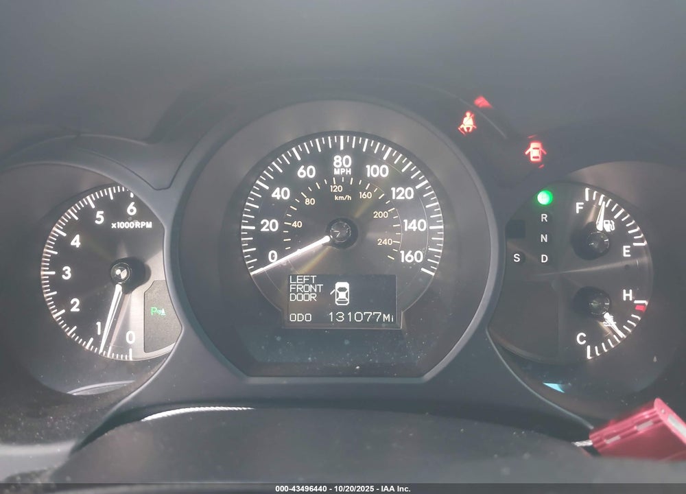 2007 LEXUS GS 350 VIN: JTHCE96SX70009096