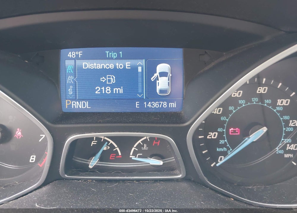 2014 FORD FOCUS SE VIN: 1FADP3F28EL294041