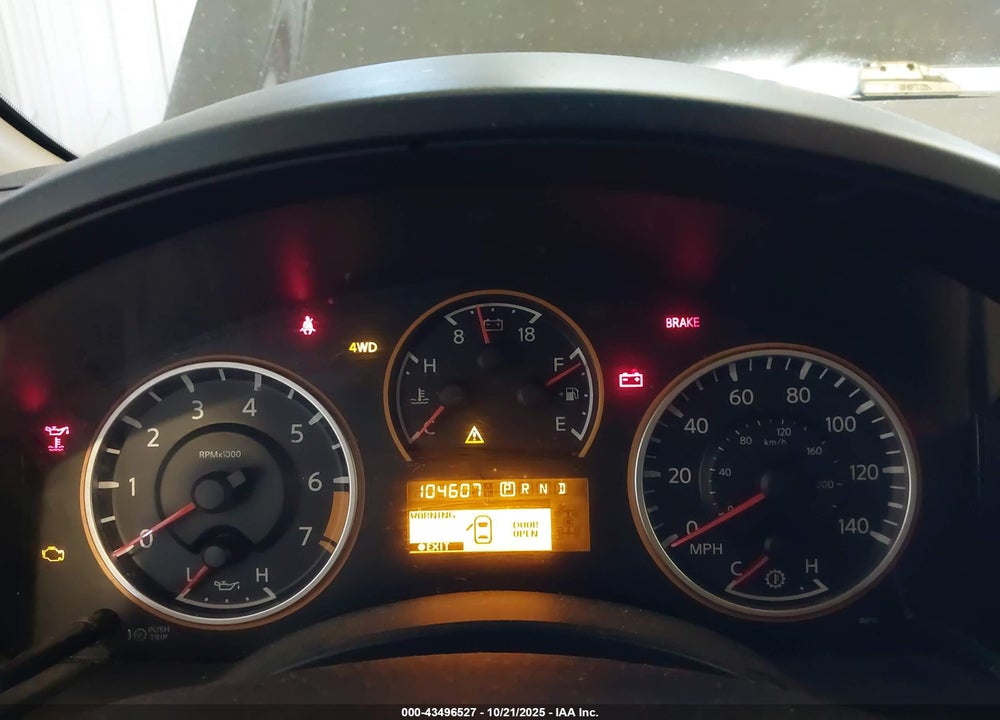 2012 NISSAN TITAN VIN: 1N6BA0EC0CN303180