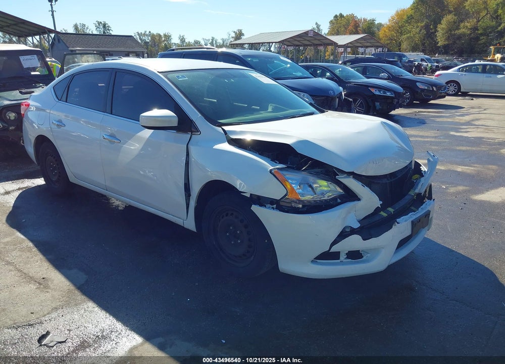 2014 NISSAN SENTRA SV VIN: 3N1AB7AP9EY297269
