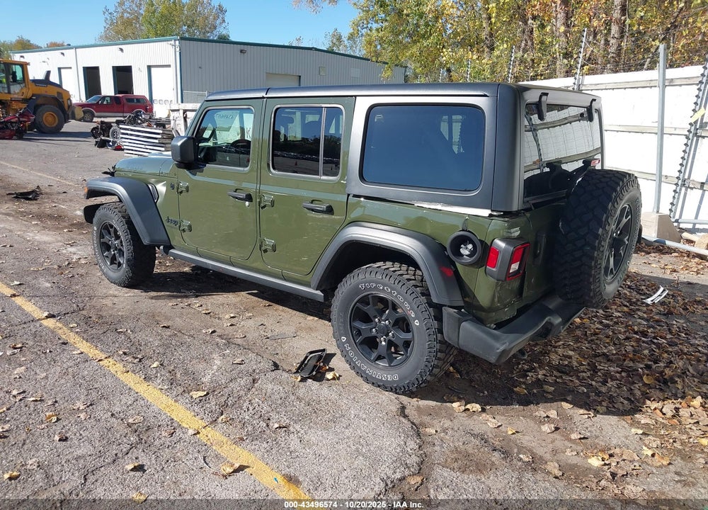 2021 JEEP WRANGLER UNLIMITED WILLYS SPORT 4X4 VIN: 1C4HJXDG5MW512369