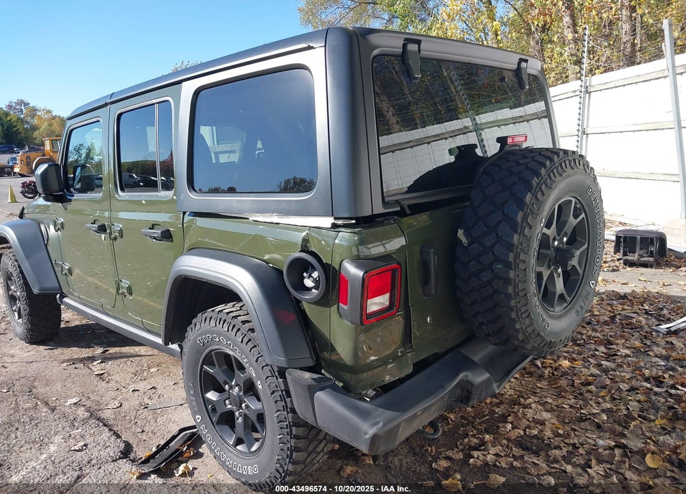 2021 JEEP WRANGLER UNLIMITED WILLYS SPORT 4X4 VIN: 1C4HJXDG5MW512369