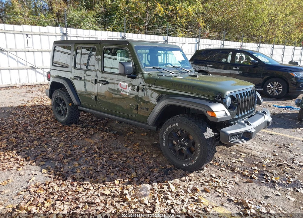 2021 JEEP WRANGLER UNLIMITED WILLYS SPORT 4X4 VIN: 1C4HJXDG5MW512369