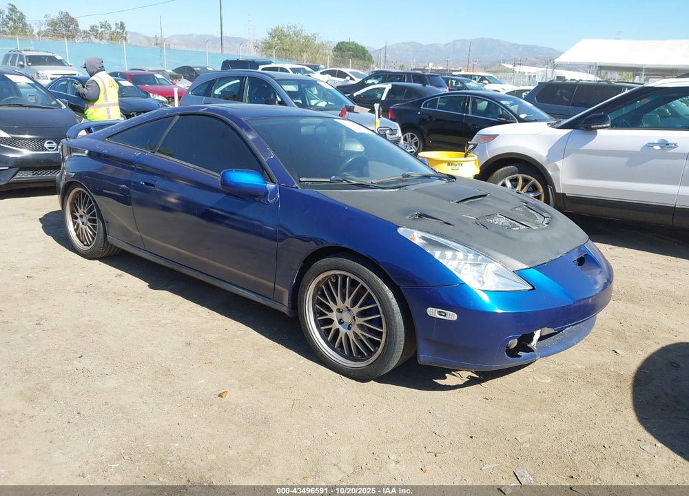 2001 TOYOTA CELICA GT VIN: JTDDR32T010093281