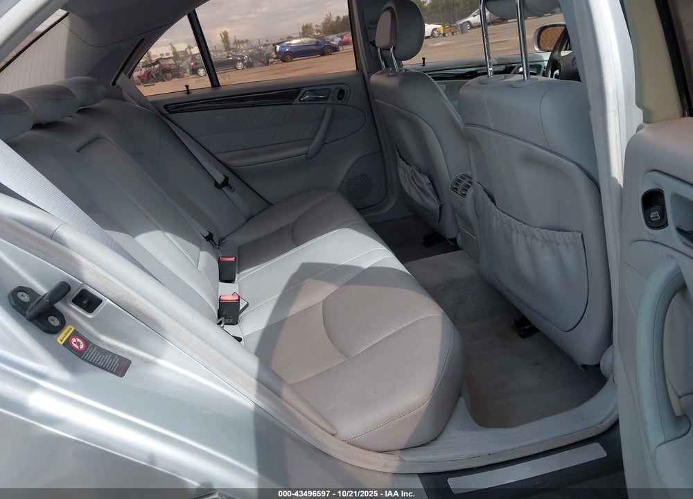 2004 MERCEDES-BENZ C 320 SPORT VIN: WDBRF64JX4F507615