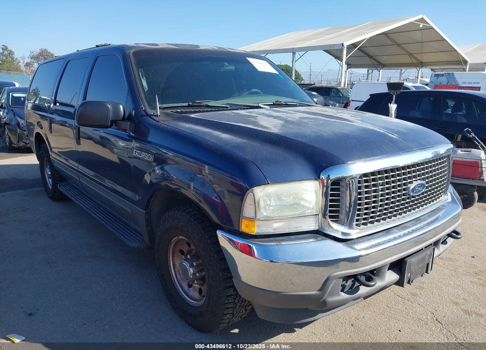 2003 FORD EXCURSION XLT VIN: 1FMNU40S73EA24950