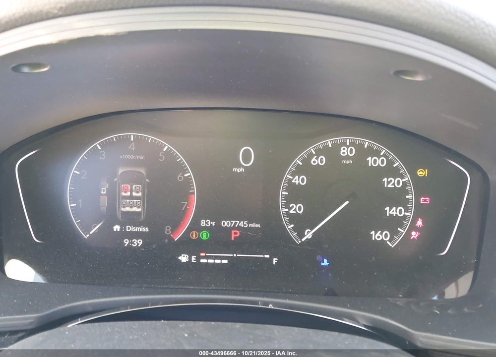 2025 HONDA CIVIC VIN: 2HGFE2F22SH573868