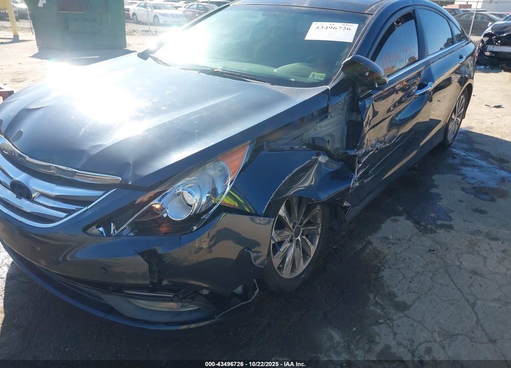 2014 HYUNDAI SONATA LIMITED VIN: 5NPEC4AC7EH852594