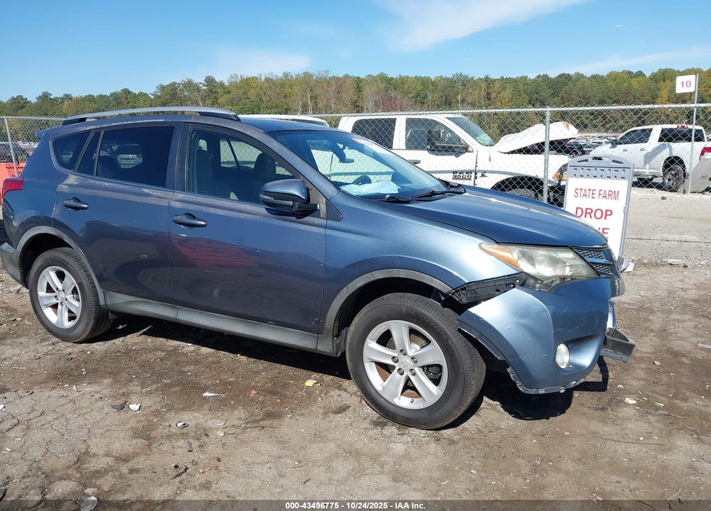 2014 TOYOTA RAV4 XLE VIN: JTMWFREV0ED036899