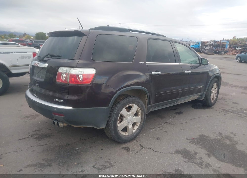 2008 GMC ACADIA SLT-1 VIN: 1GKEV23748J234082