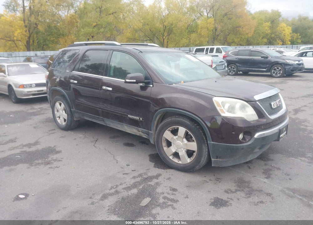 2008 GMC ACADIA SLT-1 VIN: 1GKEV23748J234082