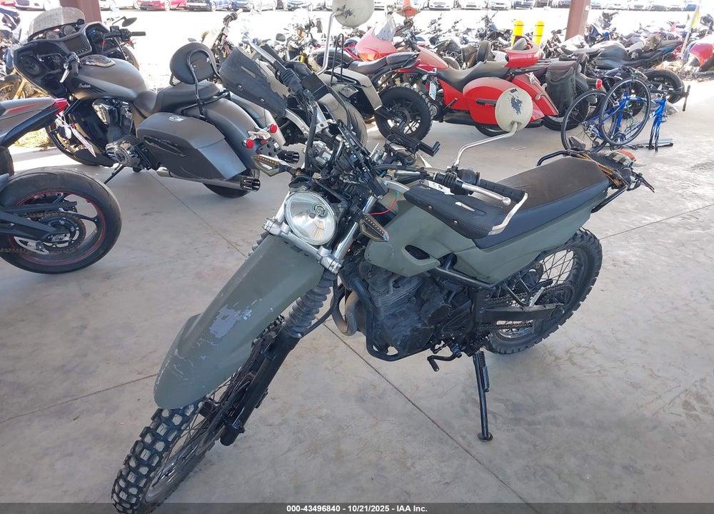 2021 YAMAHA XT250 VIN: JYADG24E3MA013822