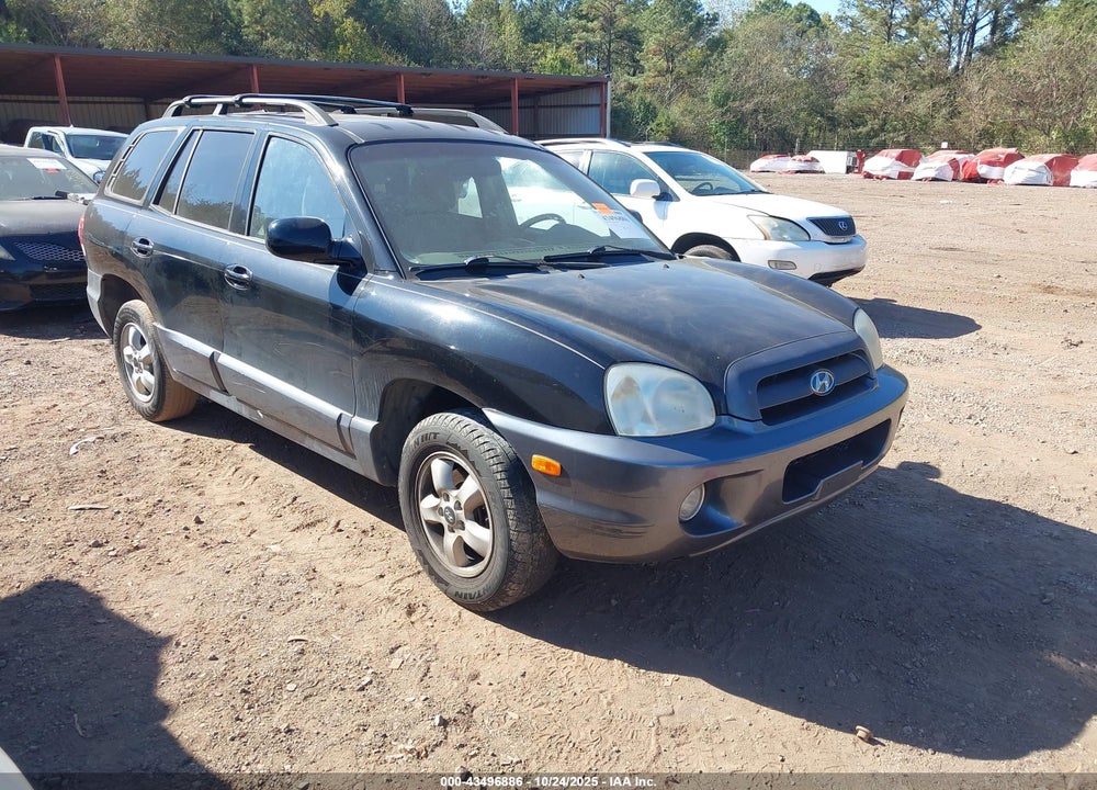 2005 HYUNDAI SANTA FE GLS VIN: KM8SC13D25U963899