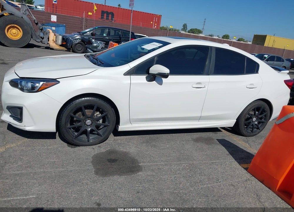 2019 SUBARU IMPREZA 2.0I SPORT VIN: 4S3GKAM66K3601072