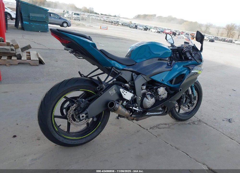 2021 KAWASAKI ZX636 K VIN: JKBZXJH18MA008665