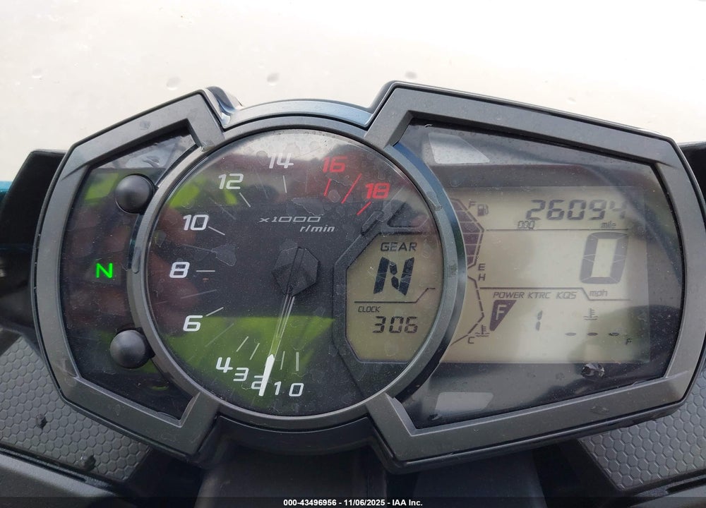 2021 KAWASAKI ZX636 K VIN: JKBZXJH18MA008665