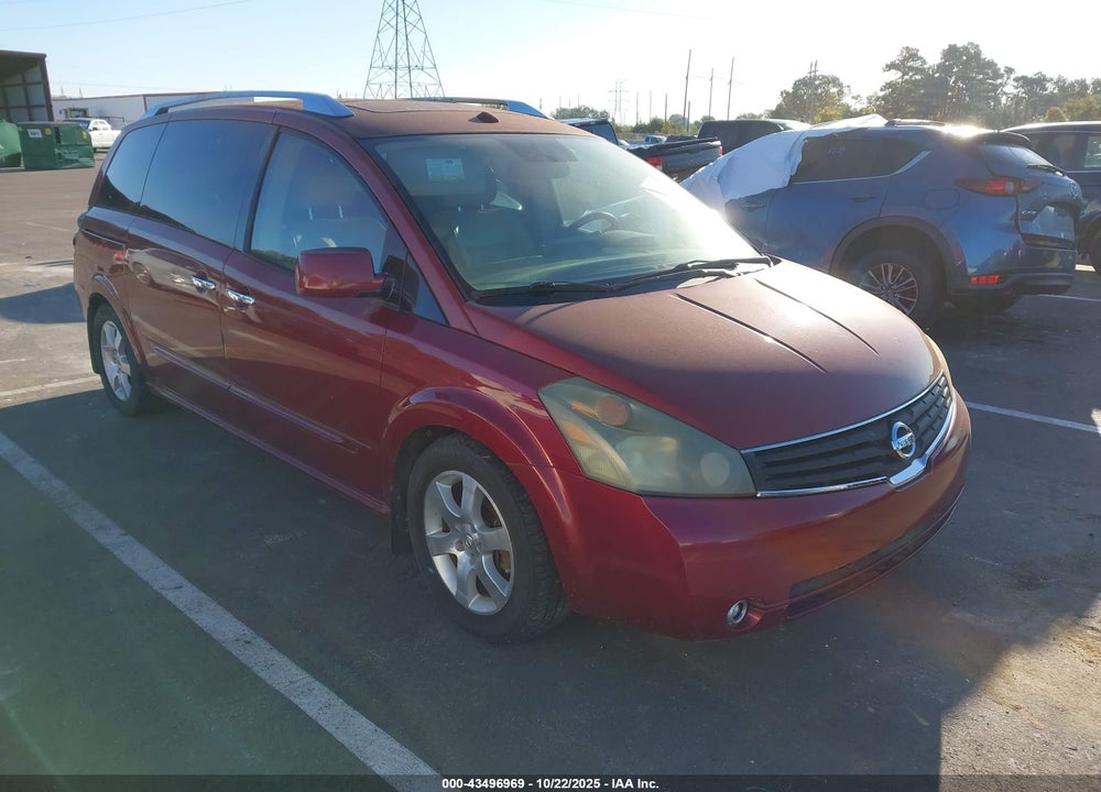 2008 NISSAN QUEST 3.5 SE VIN: 5N1BV28U78N105674