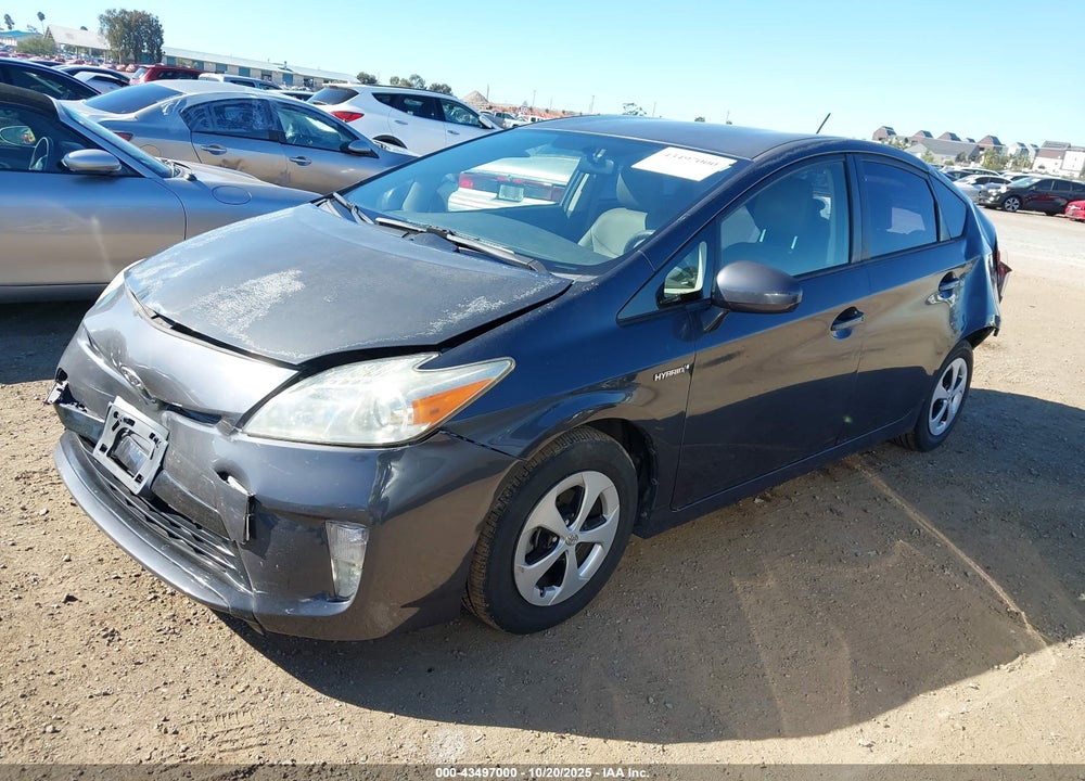 2013 TOYOTA PRIUS THREE VIN: JTDKN3DU9D5602977