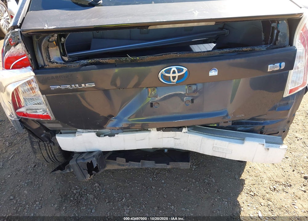 2013 TOYOTA PRIUS THREE VIN: JTDKN3DU9D5602977