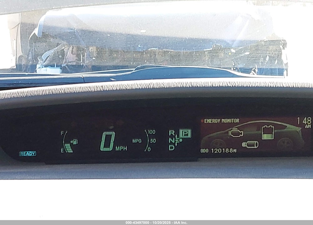 2013 TOYOTA PRIUS THREE VIN: JTDKN3DU9D5602977
