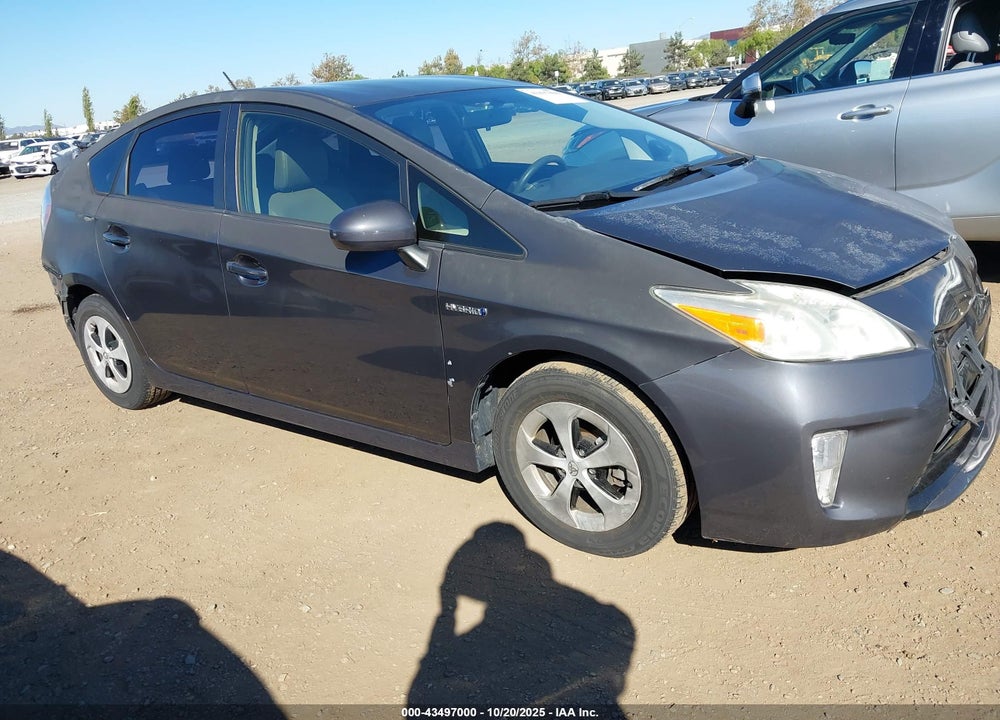 2013 TOYOTA PRIUS THREE VIN: JTDKN3DU9D5602977