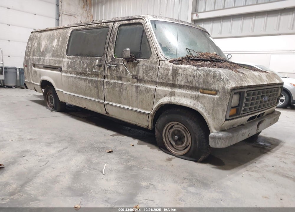 1991 FORD ECONOLINE E150 SUPER DUTY VAN VIN: 1FTES14N5MHA51447